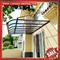 house alu aluminum aluminium pc polycarbonate awning canopy shelter cover canopies for gazebo patio terrace balcony supplier